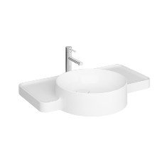 Vitra voyage tezgah Üstü Lavabo 70 cm Parlak beyaz 7224B403-0041